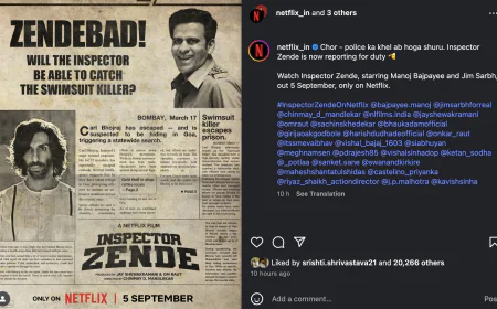 Manoj Bajpayee's film 'Inspector Zende' is coming on OTT, Jim Sarbh will be seen with him