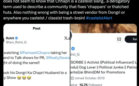 Swara Bhaskar gave a befitting reply to the troller who called her husband, 'chapri'