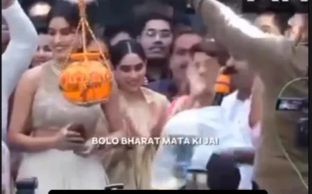 Janhvi Kapoor Claps Back at Trolls Over Janmashtami Video, Says She’ll Proudly Chant ‘Bharat Mata Ki Jai’ Every Day