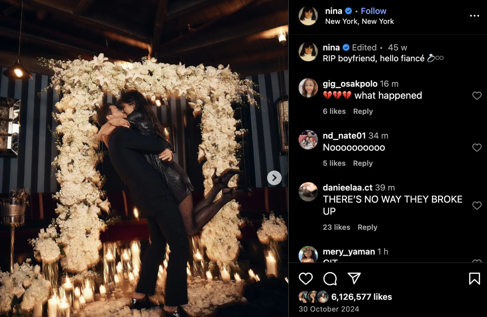  breaks engagement, separates from boyfriend after five years