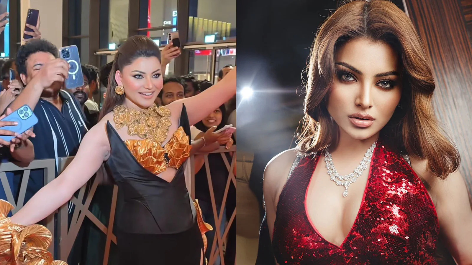 Urvashi Rautela’s Phone-Snatch Selfie Steals SIIMA 2025