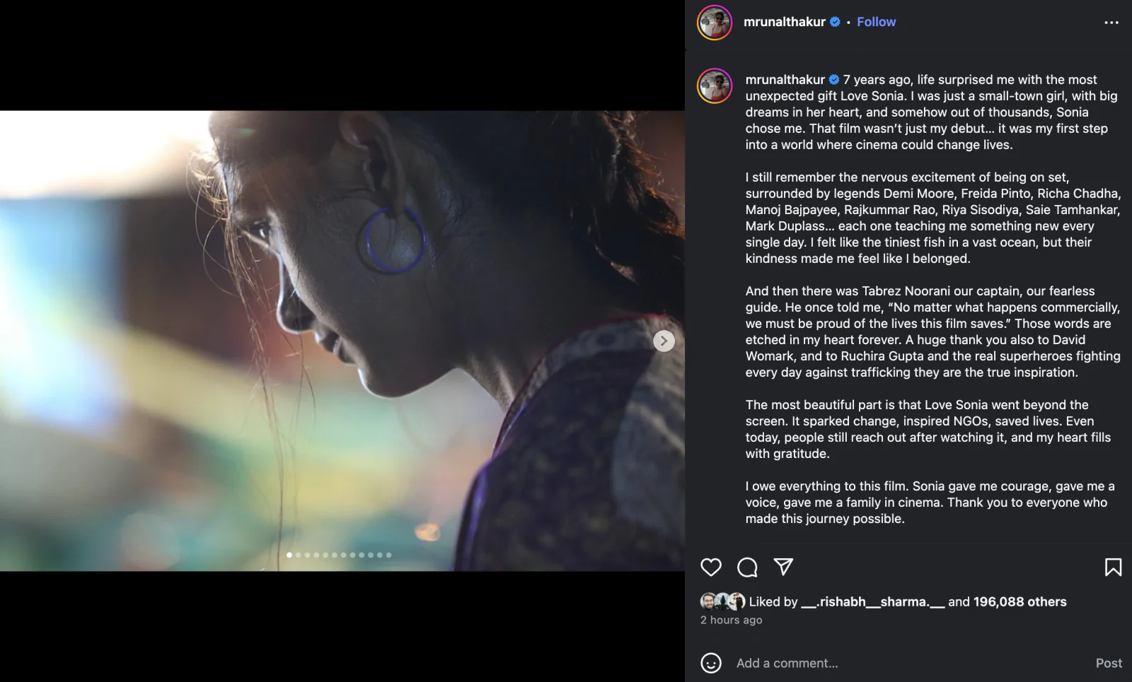 th Anniversary of ‘Love Sonia’