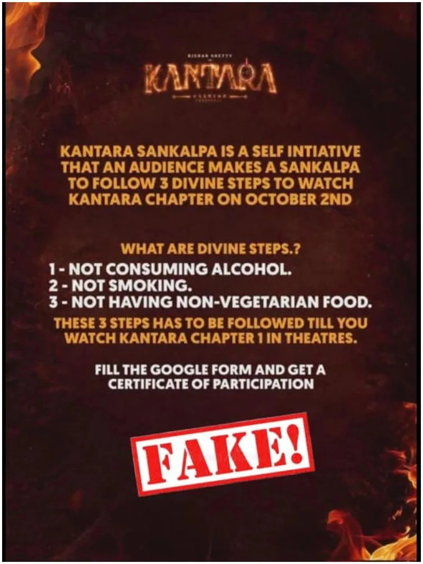 ‘Kantara Chapter 1’ Releasing in Multiple Languages; Actor Responds to Viral Poster