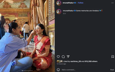 Mrunal Thakur Shares Unseen BTS Moments from ‘Sita Ramam’, Fans Shower Love