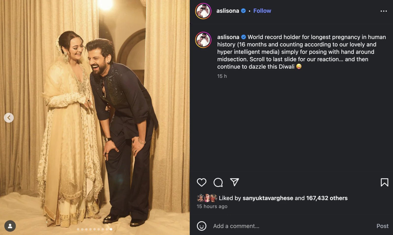 Sonakshi Sinha Hilariously Responds to Pregnancy Rumors: “I’ve Been Pregnant for 16 Months!”