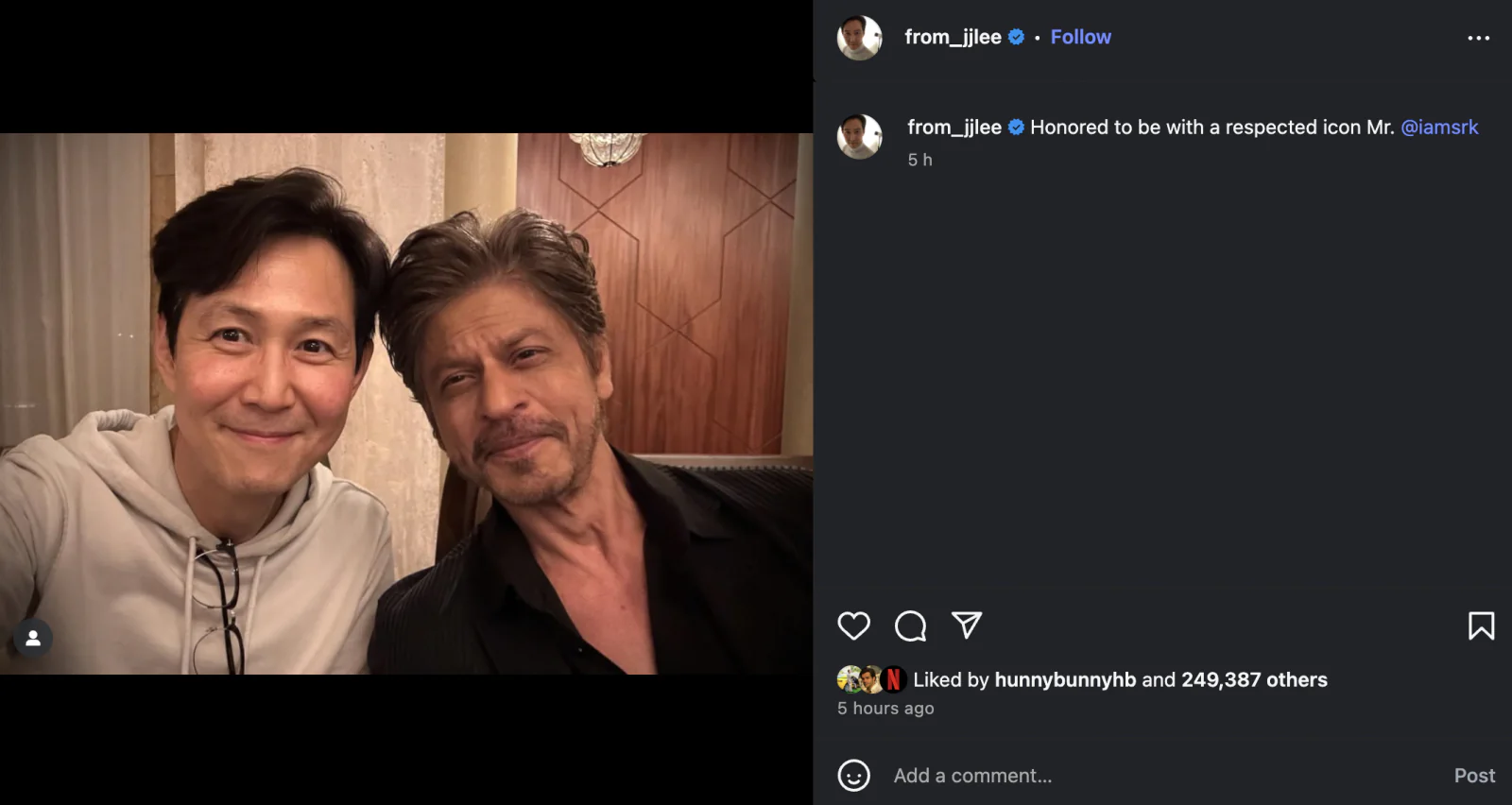  Jung Jae’s Selfie Breaks the Internet