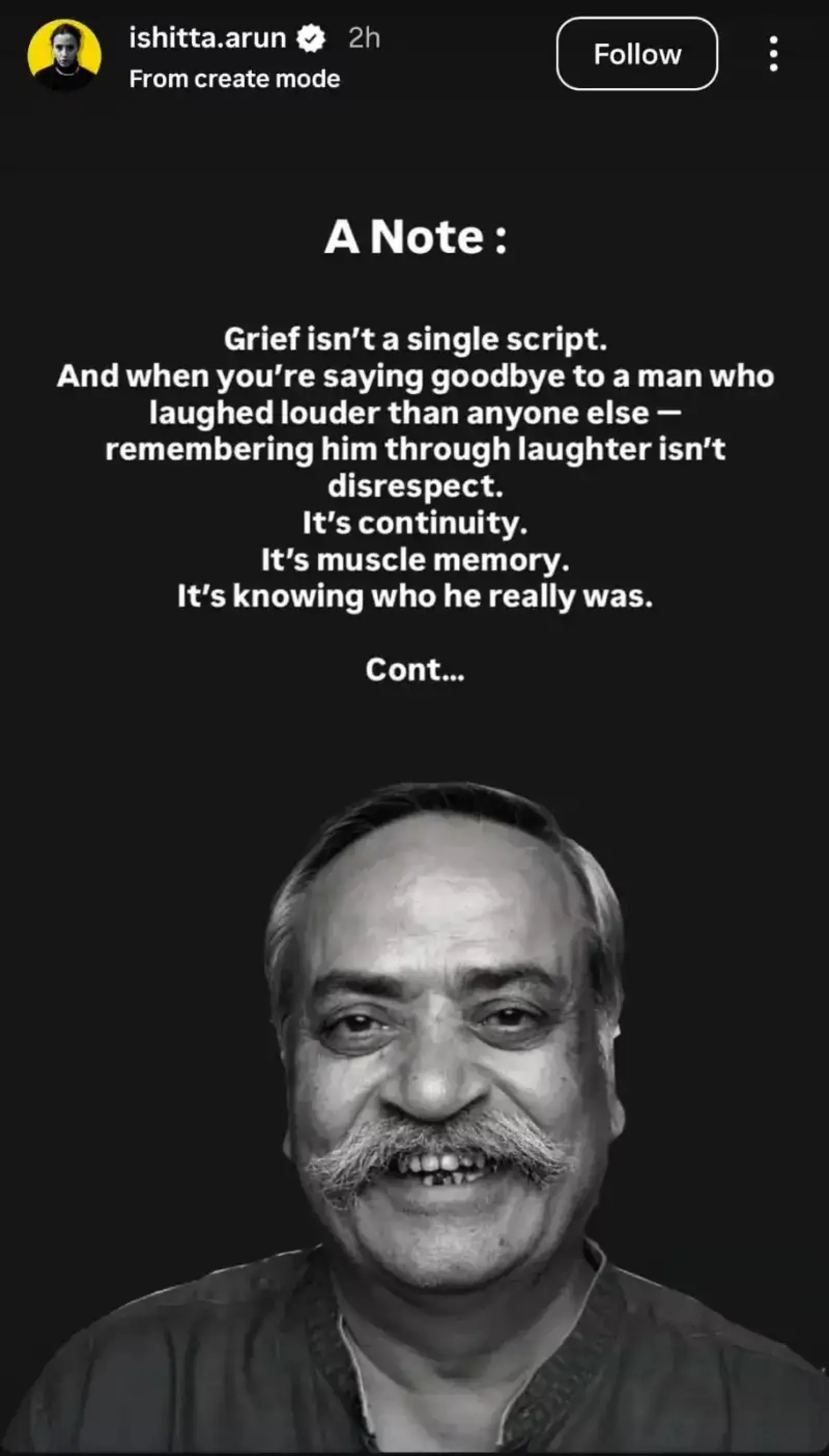 Ishita Arun Breaks Silence After Trolls Target Her for Smiling at Uncle Piyush Pandey’s Funeral