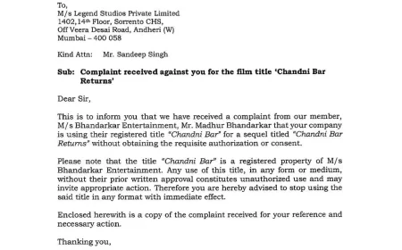 Madhur Bhandarkar Objects to ‘Chandni Bar Returns’; IMPPA Issues Notice to Producer Sandip Singh