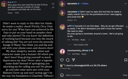 Rajiv Adatia Condemns Orry’s Comments, Urges Industry to Stop Glorifying Such Behavior