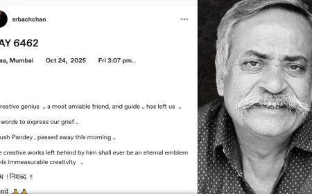 “You Will Be Missed, My Friend”: Shah Rukh Khan Remembers Piyush Pandey