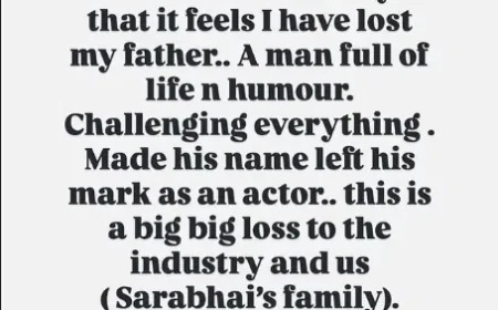 Rajesh Kumar Pays Emotional Tribute to Satish Shah: ‘It Feels Like I’ve Lost My Father’