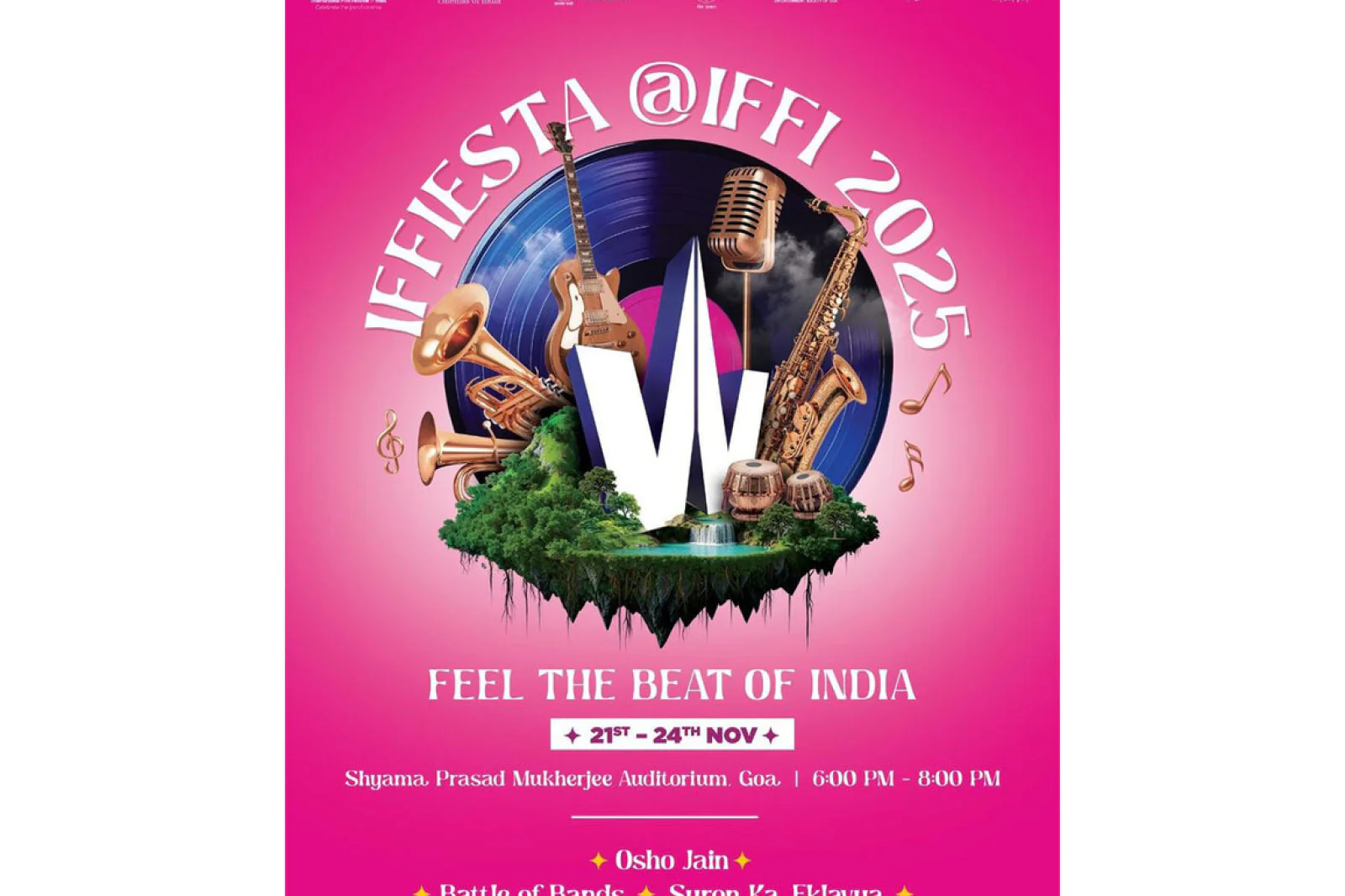 IFFI Goa Announces IFFISTA 2025: Music Concerts, Exhibitions, and Free Public Events