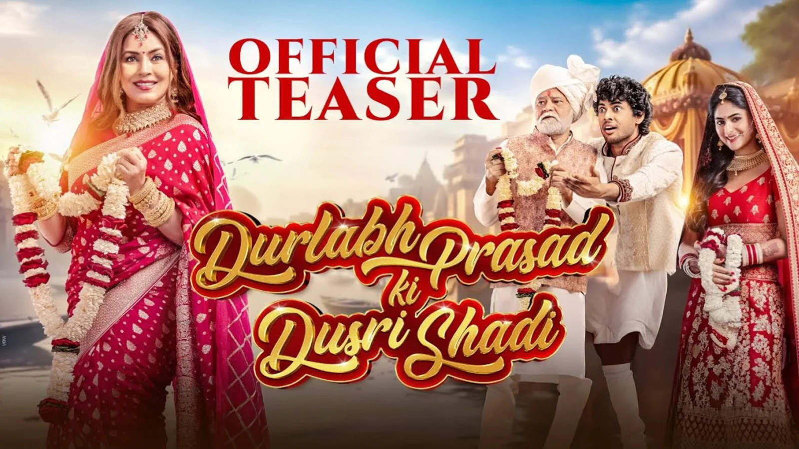 Sanjay Mishra and Mahima Chaudhary's Charming Duo Lights Up 'Durlabh Prasad Ki Dusri Shadi' Teaser