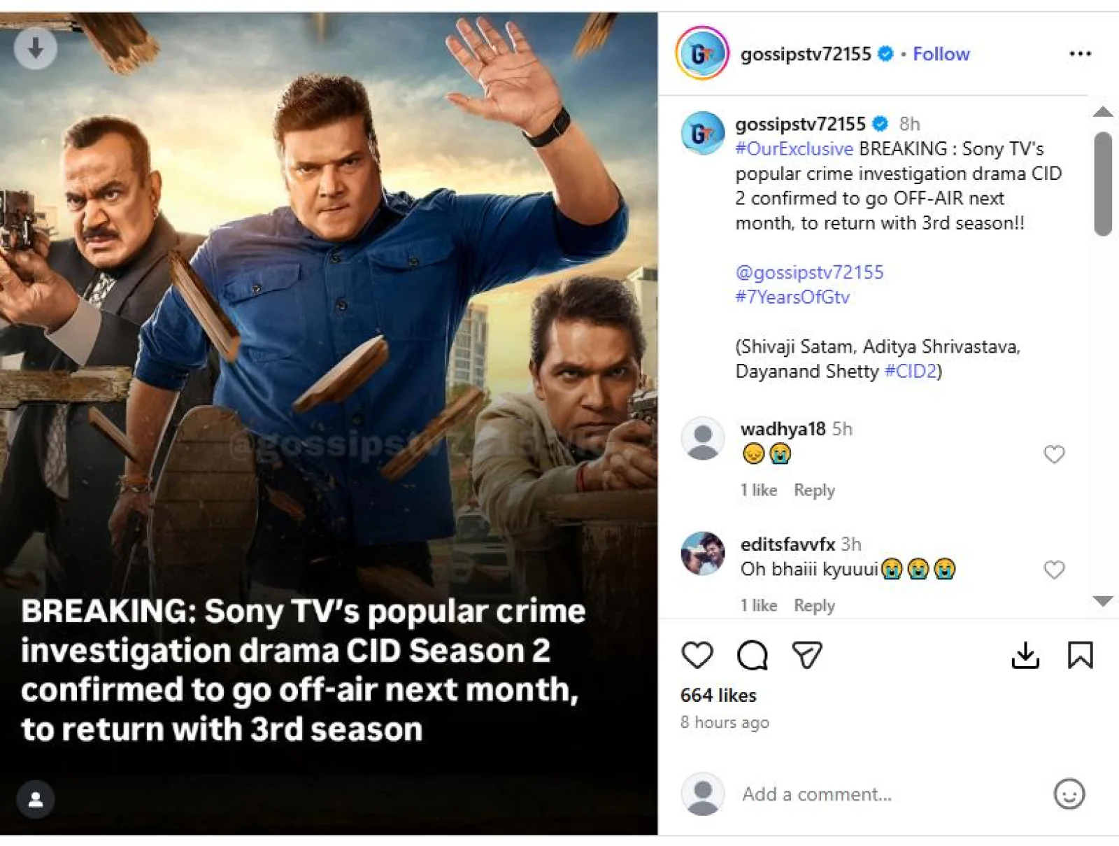Beloved Crime Drama CID Faces Another Shutdown as Season 2 Struggles With TRPs