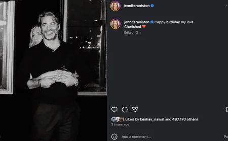 ‘Happy Birthday, My Love’: Jennifer Aniston Goes Public with Jim Curtis