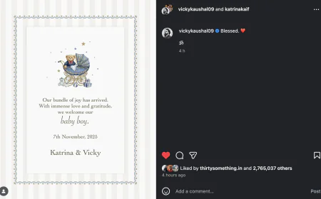 It’s a Boy! Katrina Kaif and Vicky Kaushal Become Parents, Fans Flood Social Media With Wishes