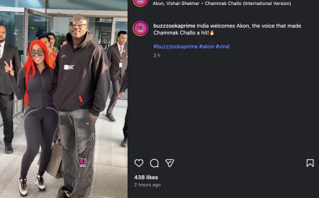 ‘Chammak Challo’ Fame Akon Lands in Delhi with Wife Tomek Thiam, Says He’s Excited for India Tour