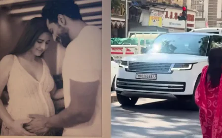 Katrina Kaif Leaves Hospital With Newborn; Paparazzi Capture Vicky Kaushal Escorting Family Home