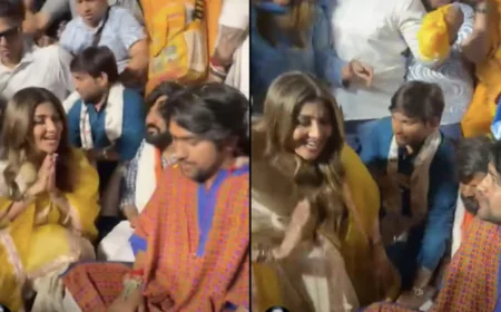 Shilpa Shetty Expresses Joy on Meeting Baba Bageshwar During Mathura Padyatra