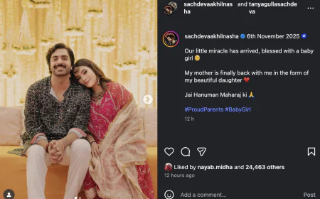 “My Mother Returned to Me”: Akhil Sachdeva’s Heartfelt Note on Daughter’s Birth