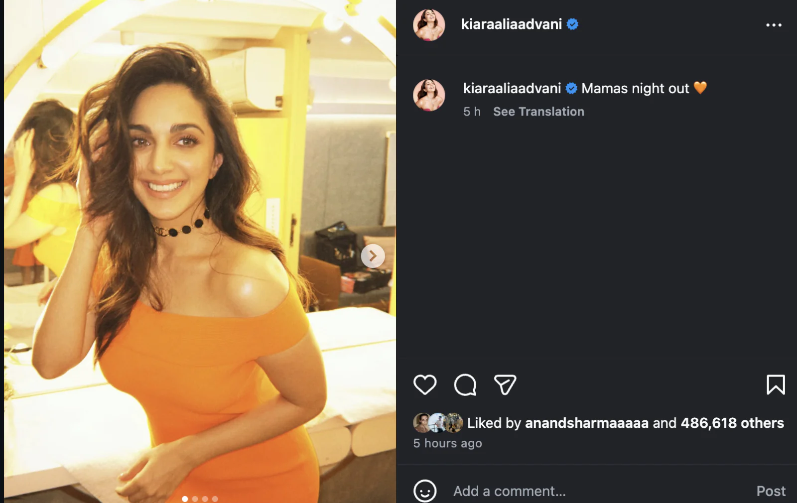 Kiara Advani Shares First Photos After Daughter’s Birth, Marks Grand Return on Instagram