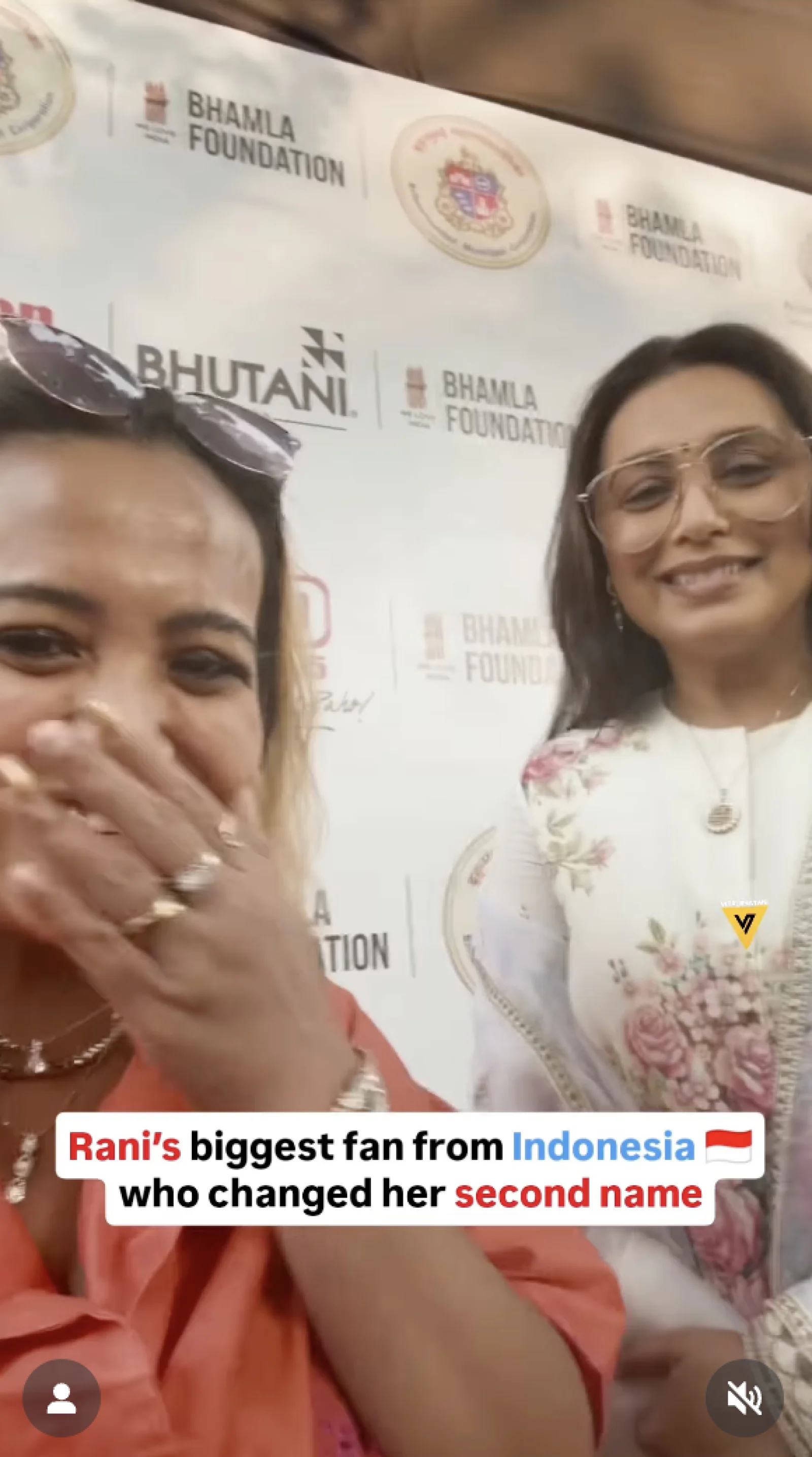 Rani Mukerji Meets Superfan from Indonesia, Emotional Video Wins Hearts