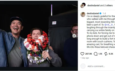 Director Destin Daniel Cretton Calls ‘Spider-Man: Brand New Day’ One of His Most Special Films