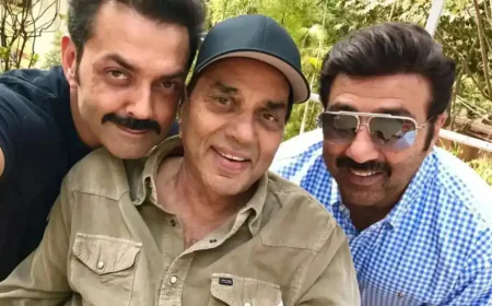 Sunny and Bobby Deol to Host Special Screening of Dharmendra’s Last Film ‘Ikkis’