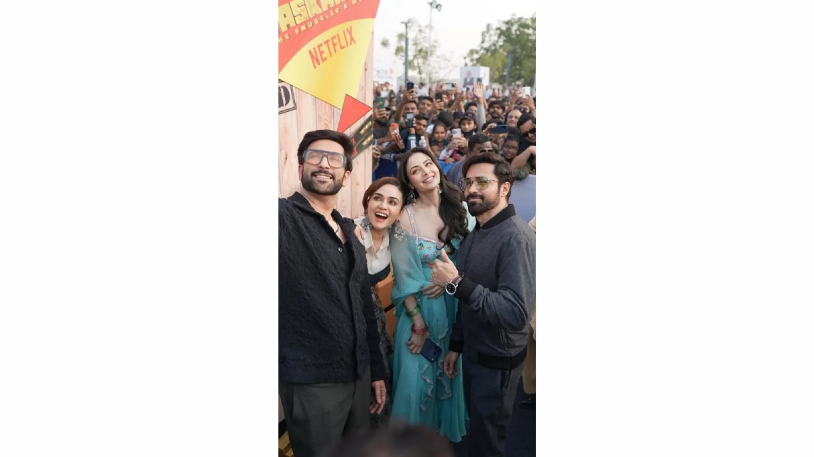 MI AND TASKAREE CAST TOUCH DOWN AT UTTARAYAN IN AHMEDABAD