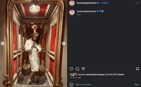 Kareena Kapoor Breaks the Internet with Snowy Family Photos