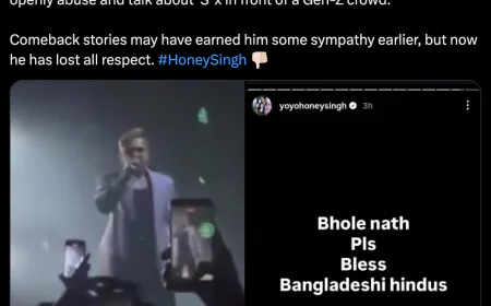 Rapper Yo Yo Honey Singh Responds to Criticism Over Delhi Concert Comment