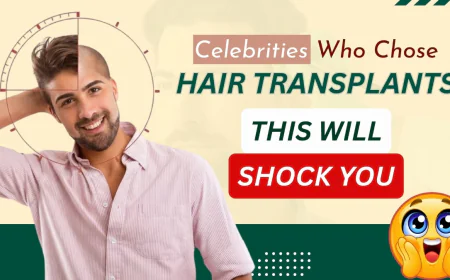 Celebrity Hair Transplant: You’d Never Guess They Had a Hair Transplant- But They Did