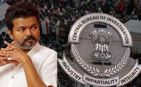Karur Stampede Case: Vijay Thalapathy Leaves for Delhi Ahead of Fresh CBI Questioning
