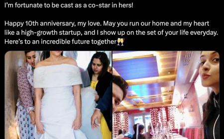 Asin Celebrates 10th Wedding Anniversary, Husband Rahul Sharma Shares Heartfelt Post