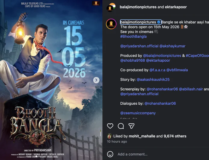 Akshay Kumar’s Horror Comedy ‘Bhoot Bangla’ Faces Release Date Change