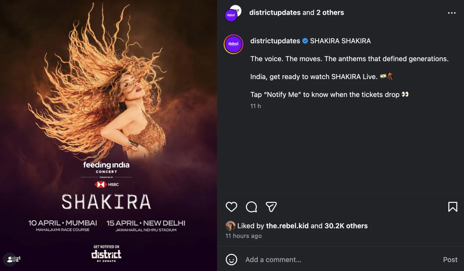 After Coldplay, Ed Sheeran, Shakira Joins India’s Star-Studded Concert Lineup