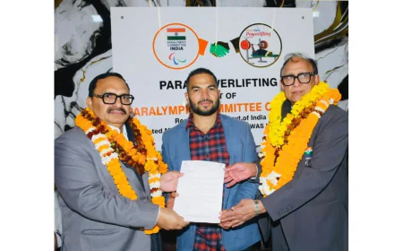 Big Boost for Para Sports: Yogesh Shelly Appointed Director of Para Athlete Development and Special Programs, India Para Powerlifting; Office Inaugurated by JP Singh and Satya Prakash Sangwan