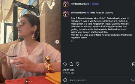 Twinkle Khanna Feeds Akshay Kumar, Jokes About Food Rules on Instagram