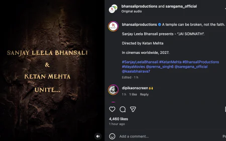 From 1025 AD to the Big Screen: Bhansali-Mehta Announce Film on Somnath Temple Saga