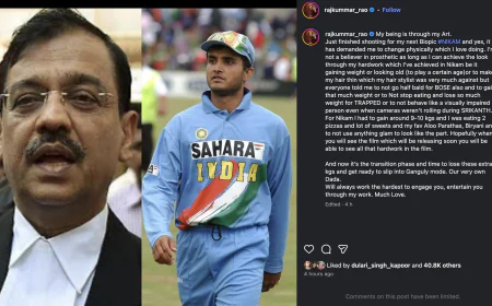 Rajkummar Rao Reacts to Weight Gain Comments, Reveals Transformation for ‘Nikam’ Biopic