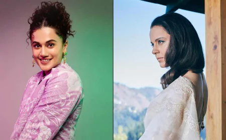 Taapsee Pannu Says She’s Ready to Be Friends With Kangana Ranaut
