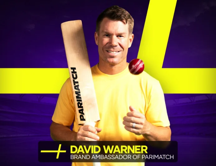 Cricket Superstar David Warner becomes Brand Ambassador of Parimatch