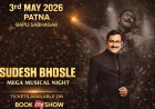 Sudesh Bhosle’s Mega Musical Night in Patna on May 3, More than 5000 audience members to enjoy a melodious evening of music