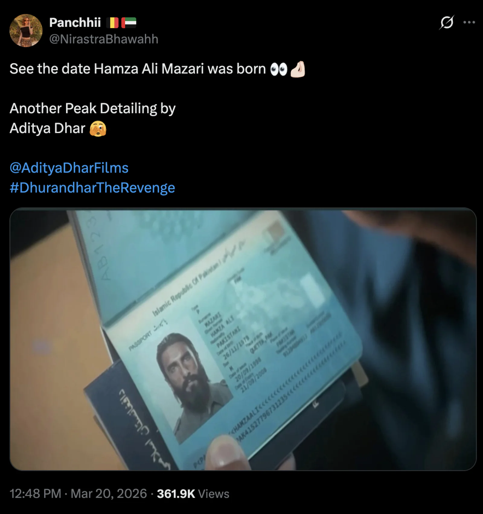 Dhurandhar: The Revenge: Ranveer Singh’s passport detail linked to 2008 Mumbai terror attacks goes viral