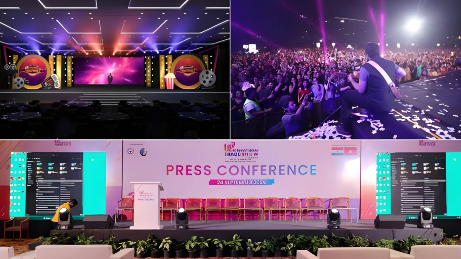  Corporate Conferences, Event Production, Artist Booking, and Venue Solutions Across Global MICE Markets