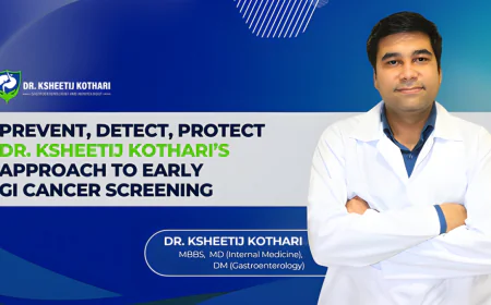 Dr. Ksheetij Kothari on Gastrointestinal Cancer Screening: The Importance of Early Detection and What Every Patient Should Know