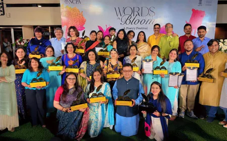 Words in Bloom Poetry Festival Brings a Day of Literary Celebration to NCPA