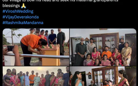 Vijay Deverakonda Praised for Humility After Wedding With Rashmika Mandanna