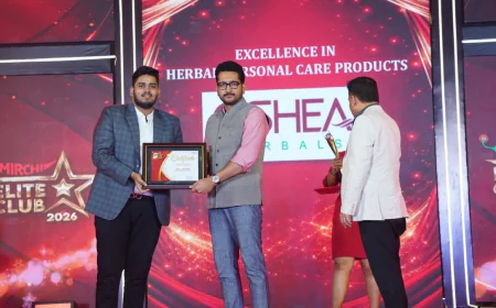 Oshea Herbals Honoured with ‘Excellence in Herbal Personal Care’ at Mirchi Elite Club 2026 in Kolkata