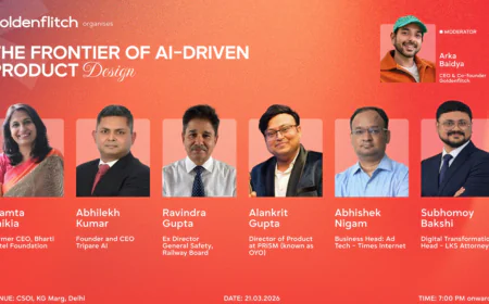 Goldenflitch at 5: Arka Baidya Brings Founders, Investors, and Product Leaders Together at the Frontier of AI-Driven Product Design